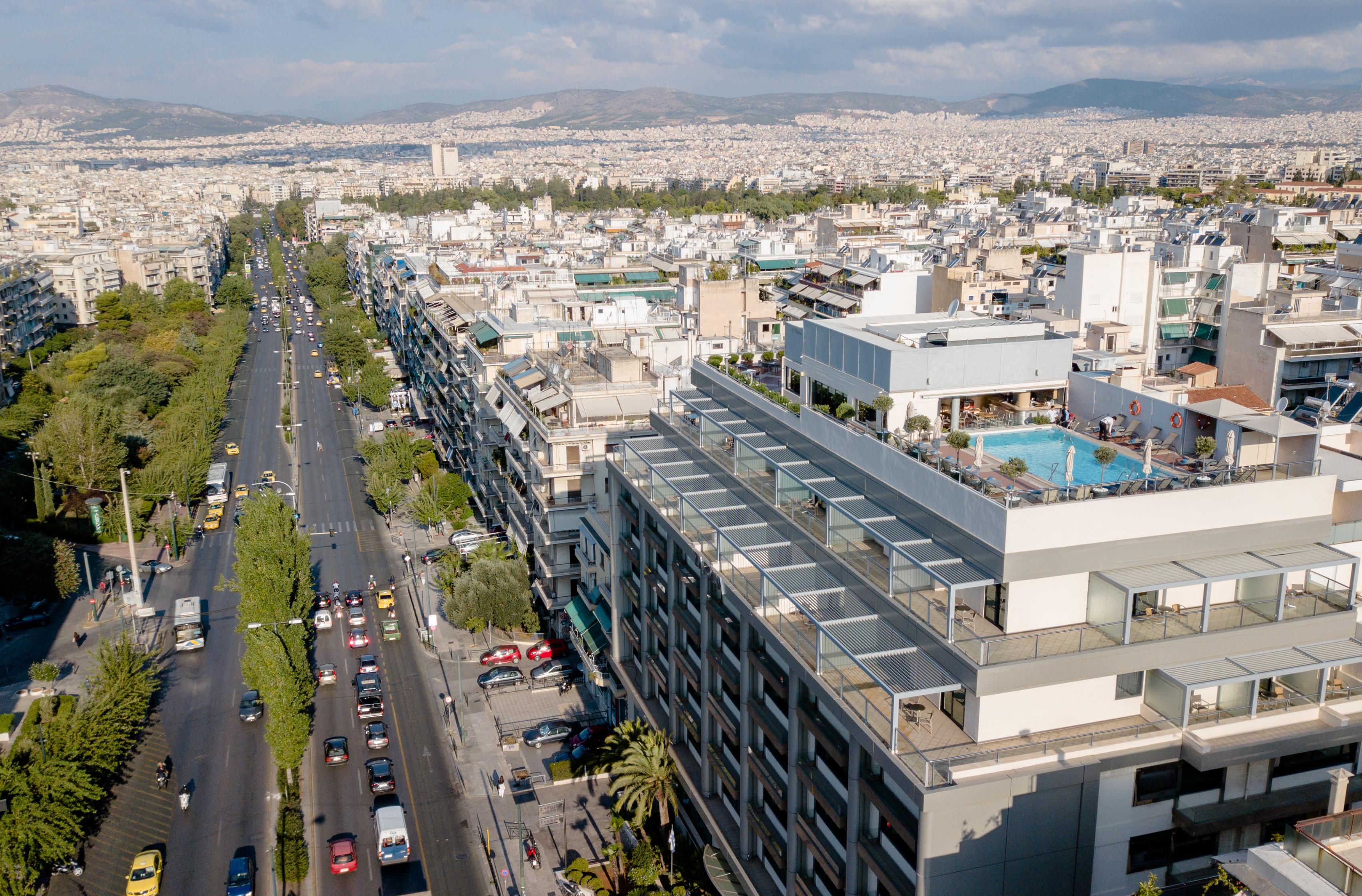 Athens Zafolia Hotel Exterior foto